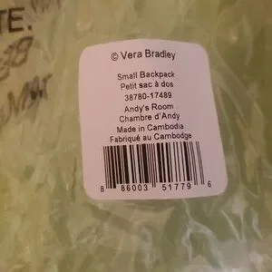 Vera Bradley | Bags | Nwt Vera Bradley Disney Toy Story  display picture 1